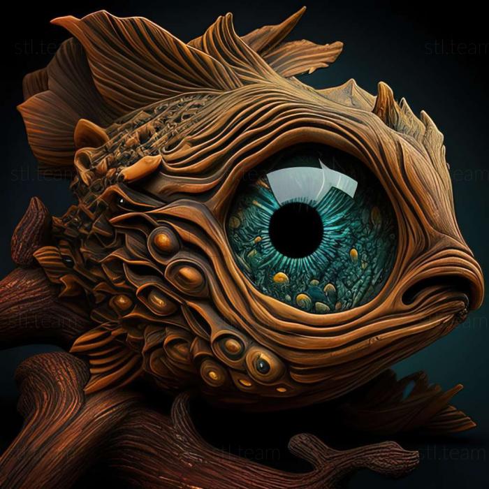 Рыба глаз дракона